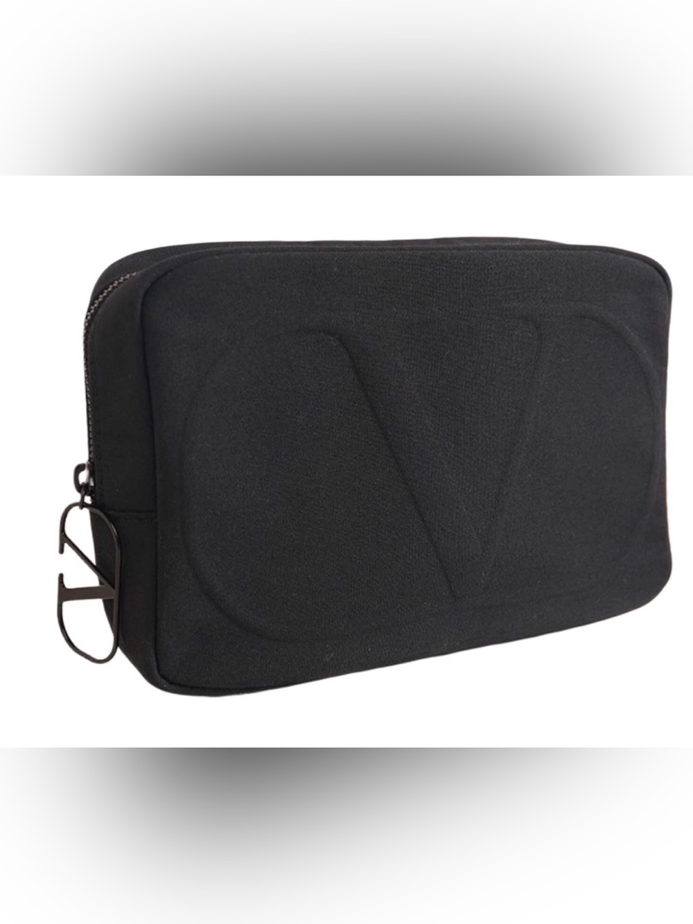 Valentino Unisex Beauty Black Toiletry Bag Pouch